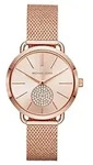 Michael Kors Damen Analog Quarz Uhr mit Edelstahl Armband MK3845