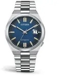 Citizen Tsuyosa Automatic Herrenuhr NJ0151-88L Edelstahl Blau