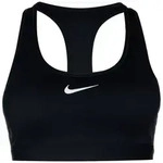 Nike Damen Dri-Fit Swoosh Bra Sport BH schwarz-wei&szlig; XS