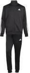 Adidas Herren 3 Streifen Trainingsanzug schwarz, wei&szlig; XXL