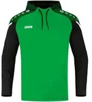 Jako Herren Performance Kapuzensweat Hoodie soft green-schwarz L