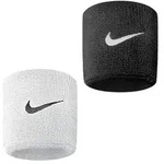 Nike Schwei&szlig;band Swoosh Doublewide Wristbands (2er Pack) wei&szlig;