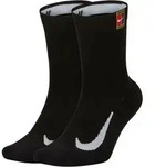 Nike Court Multiplier Cushioned Crew Tennissocken schwarz S 34-38