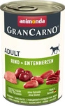 animonda GranCarno Adult Rind + Entenherzen 2.4 kg, Grundpreis: &euro; 3,95 / kg