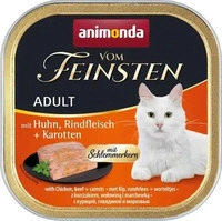 animonda Vom Feinsten Adult mit Schlemmerkern Schlemmerkern mit Huhn, Rindfleisch +