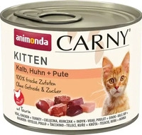 animonda Carny Kitten Kalb, Huhn + Pute 2.4 kg, Grundpreis: &euro; 5,83 / kg