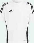 adidas Tiro 24 Trainingsshirt Kinder Wei&szlig;/Schwarz Jungen/M&auml;dchen