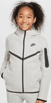 Nike Tech Fleece Full-Zip Hoody Kinder Dunkelgrau Jungen/M&auml;dchen