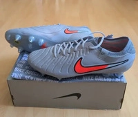 Nike Tiempo Legend 10 Elite SG-Pro Anti-Clog Grau/Blau Herren/Damen