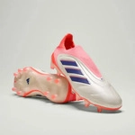 adidas Copa Pure 3 Elite Laceless FG Wit/Oranje/Blauw Herren