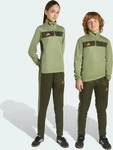 adidas Tiro 25 Essentials Trainings-Hose Kinder Dunkelgr&uuml;n Jungen/M&auml;dchen