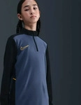 Nike Academy Drill Top Kinder Donkerblauw/Zwart Jungen/M&auml;dchen