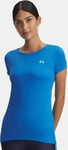Under Armour Heatgear Armour Tee Blau Damen