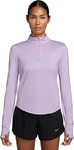 Nike Dri-FIT Swift Longsleeve Half-Zip Damen Lila