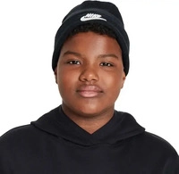 Nike Peak Beanie Schwarz/Wei&szlig; Jungen/M&auml;dchen