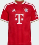 adidas Bayern M&uuml;nchen Heim Shirt Kinder 26/27 Rot/Wei&szlig; Jungen/M&auml;dchen