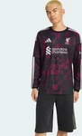 adidas Liverpool 3. Shirt Langarm 26/27 Schwarz/Rot Herren