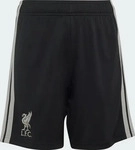 adidas Liverpool 3. Short Kinder 26/27 Schwarz/Wei&szlig; Jungen/M&auml;dchen