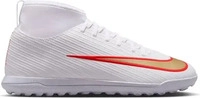 Nike Mercurial Zoom Superfly 11 Club TF Kinder Wit/Rood/Goud Junior