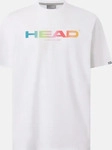 Head Rainbow T-Shirt Wei&szlig; Herren