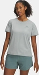 Under Armour Rush Energy 2.0 Tee Blau Damen