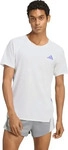 adidas Adizero T-Shirt Herren Wei&szlig;