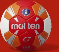 Molten C7 Handball Rot/Orange Junior/Senior