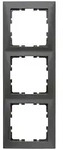 Berker S.1 Rahmen 3-fach, anthrazit matt - 10139949