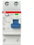 ABB FI-Schutzschalter FX200, 2-polig, 30mA, 40A, Typ A - FX202 A-40/0.03