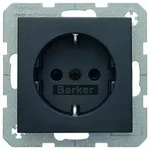 Berker S.1/B.3/B.7 Schuko Steckdose, erh. Ber&uuml;hrungsschutz, Schraubliftklemmen,