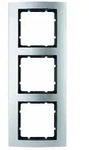 Berker B.3 Rahmen 3-fach, Alu/anthrazit matt - 10133004