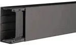 Hager Leitungsf&uuml;hrungskanal 60x110mm graphitschwarz (2m)
