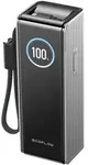 EcoFlow RAPID Powerbank (25 000 mAh, 170 W, Integriertes + Ausziehbares 100 W Kabel)