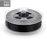 Extrudr Flex Hard - Schwarz, 750g, 1,75mm