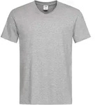 Stedman Herren V-Ausschnitt T-Shirt ST2300 grey heather M