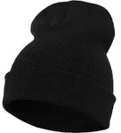 FLEXFIT Unisex Lange Strickm&uuml;tze Beanie 1501KC black one size