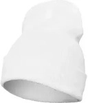 FLEXFIT Unisex Lange Strickm&uuml;tze Beanie 1501KC white one size