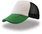 Atlantis Unisex 5-Panel Mesh Kappe Netz Cap RAPP white/green/black one size