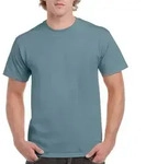 Gildan Herren Ultra Cotton T-Shirt 2000 stone blue XXL