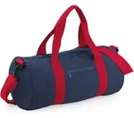 BagBase Runde Sporttasche Sport- und Reisetasche BG140 french navy/classic red...