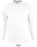 SOLS Herren T-Shirt langarm 11420 white XL