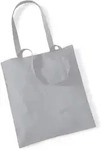 Westford Mill Baumwolltasche 'Bag for Life' Einkaufstasche W101 pure grey 38 x...