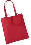 Westford Mill Baumwolltasche 'Bag for Life' Einkaufstasche W101 classic red 38...