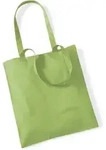 Westford Mill Baumwolltasche 'Bag for Life' Einkaufstasche W101 kiwi 38 x 42 cm
