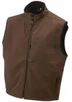 James & Nicholson Herren 3-Lagen Softshell Gilet Bodywarmer JN136 brown S