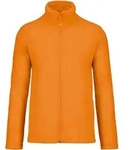 Kariban Herren Microfleece Jacke 'Falco' Fleece-Jacke K911 orange XXL