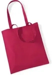 Westford Mill Baumwolltasche 'Bag for Life' Einkaufstasche W101 cranberry 38 x...