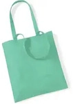 Westford Mill Baumwolltasche 'Bag for Life' Einkaufstasche W101 mint green 38 x...