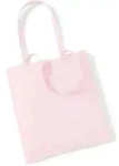 Westford Mill Baumwolltasche 'Bag for Life' Einkaufstasche W101 pastel pink 38...