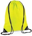 BagBase Premium Turnbeutel Sportbeutel BG10 fluorescent yellow 33 x 45 cm